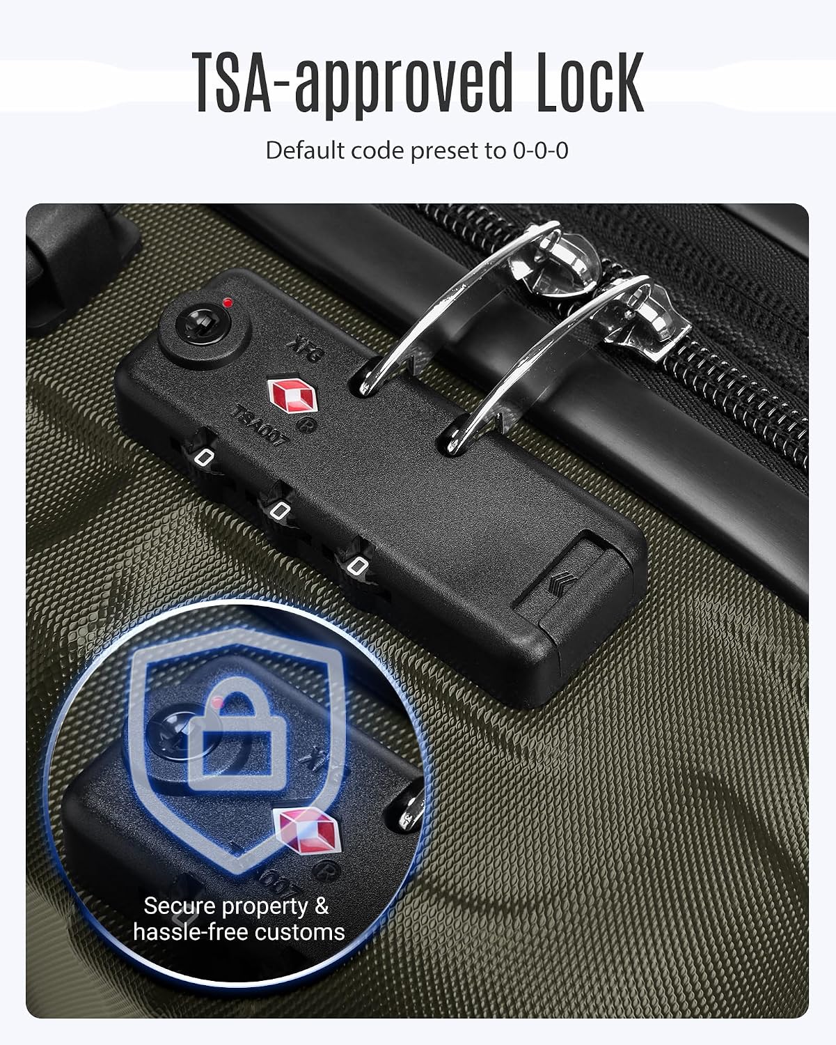 Detalle de LIGHT FLIGHT Luggage Set, 20-Inch