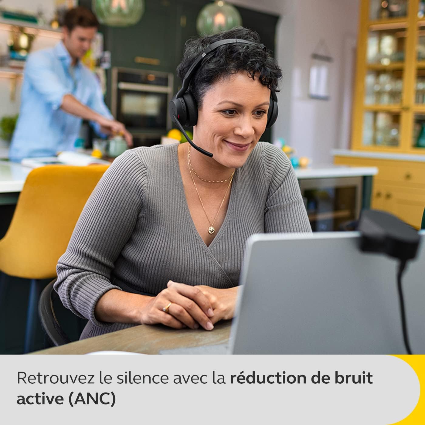Detalle 2 de Jabra Evolve2 55 18h Casque Bluetooth 📞