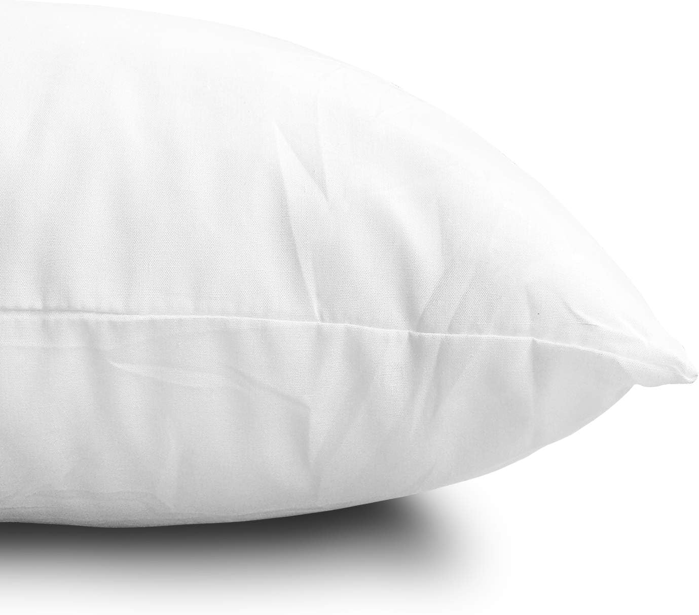 Detalle de EDOW Throw Pillow Inserts, Set of 4: Lightweight Down Alternative 18x18 (White)
