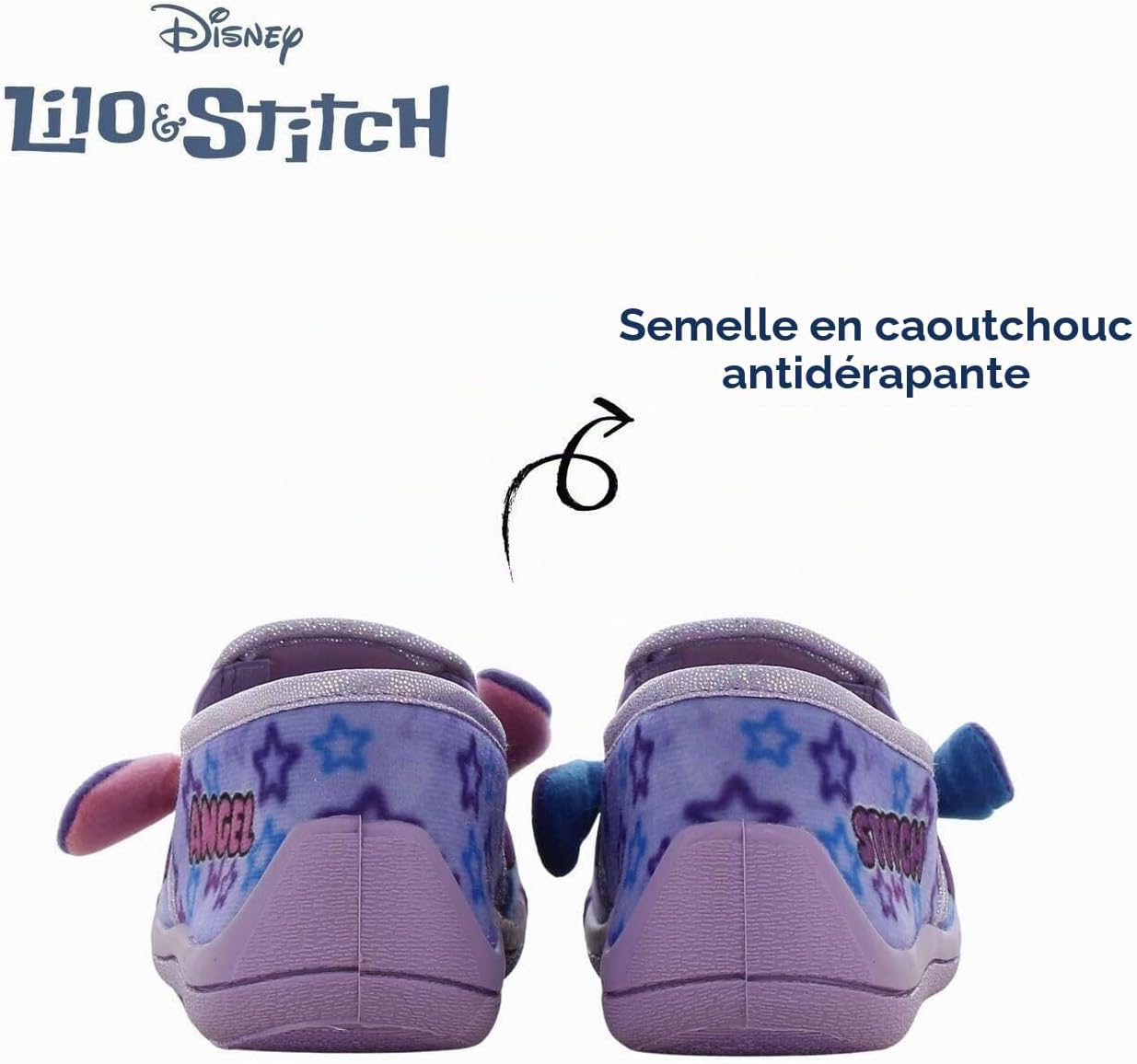 Thumbnail 6 de Leomil Parent_LS_Houseshoes_Girl_noLED_All Lilo & Stitch-kinderpantoffels voor binnen