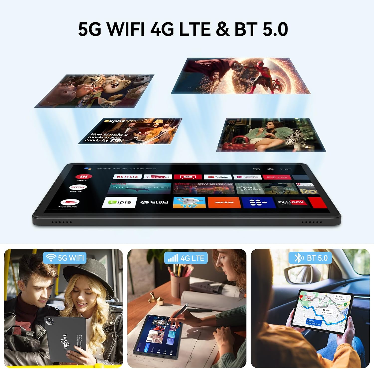 Thumbnail 6 de Android-Tablet 11 Zoll Android 15 16GB