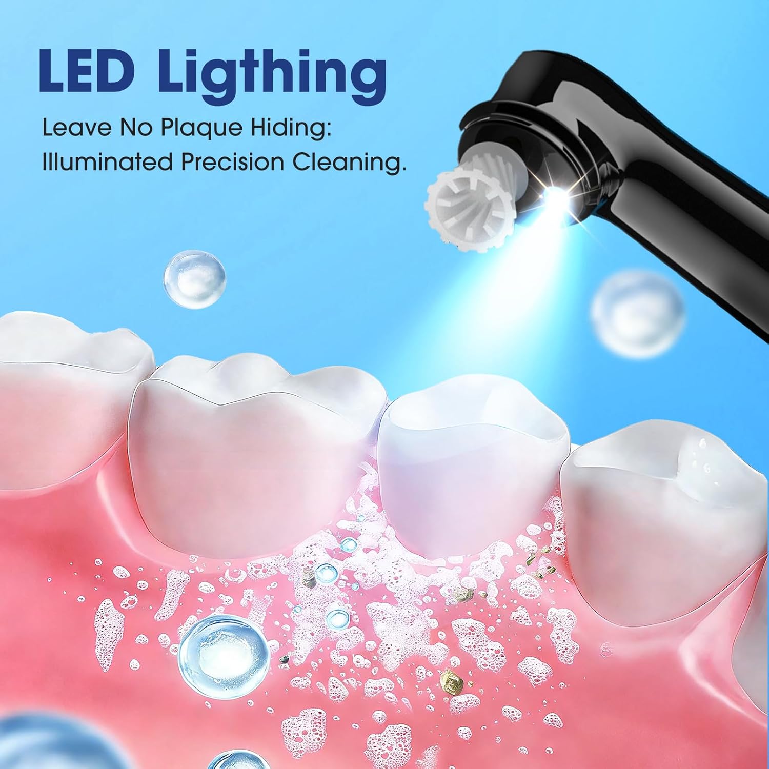 Thumbnail 5 de InFanso Tooth Polisher Plaque Remover for Teeth: A Practical Whitening Kit with 5 Modes