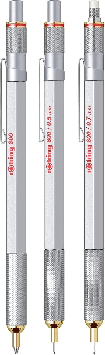 Thumbnail 4 de Rotring Retractable Ballpoint Pen, Silver