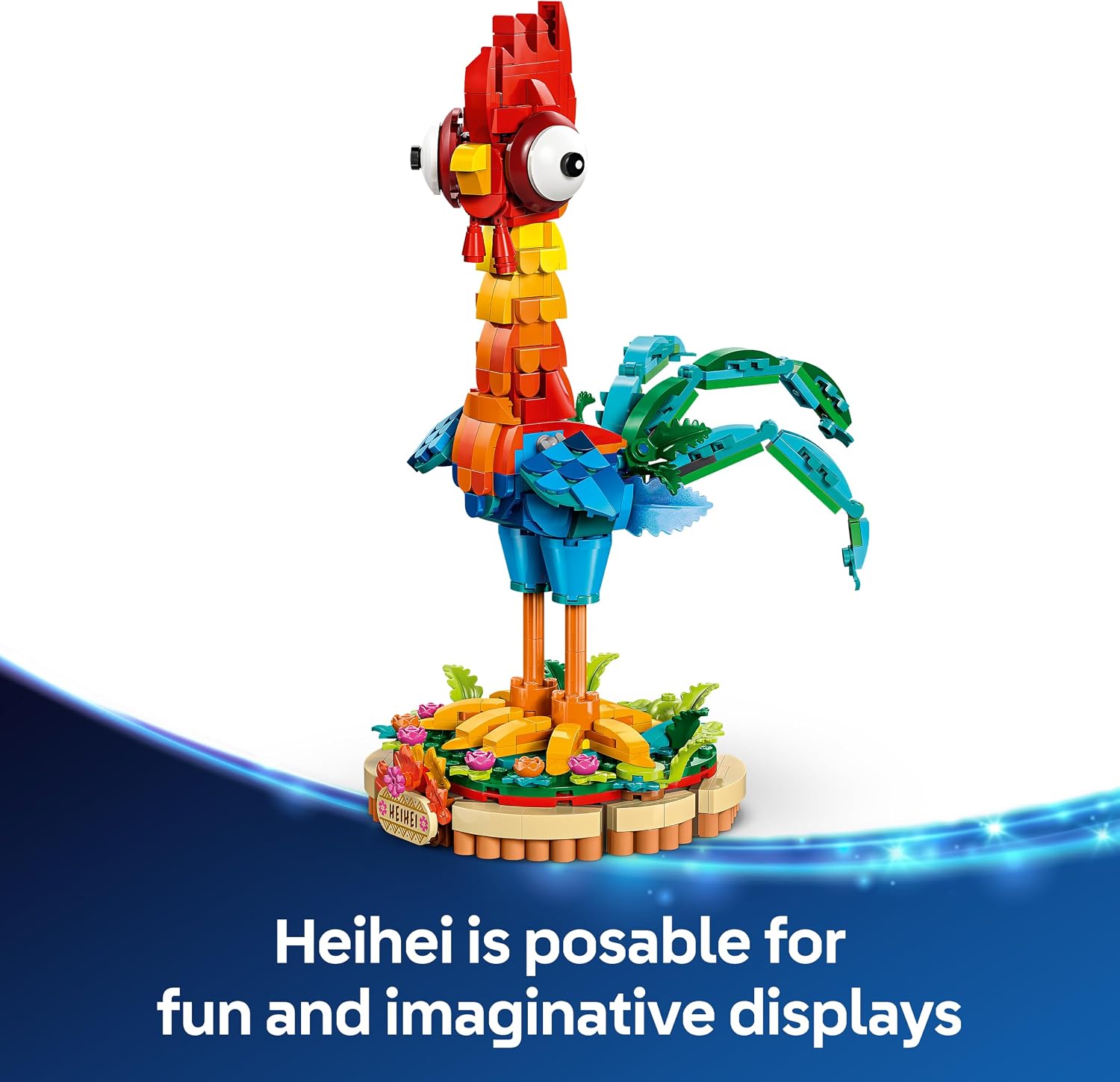 Thumbnail 4 de LEGO Disney Princess Heihei 43272 Building Set, 566 Pieces with Moving Parts