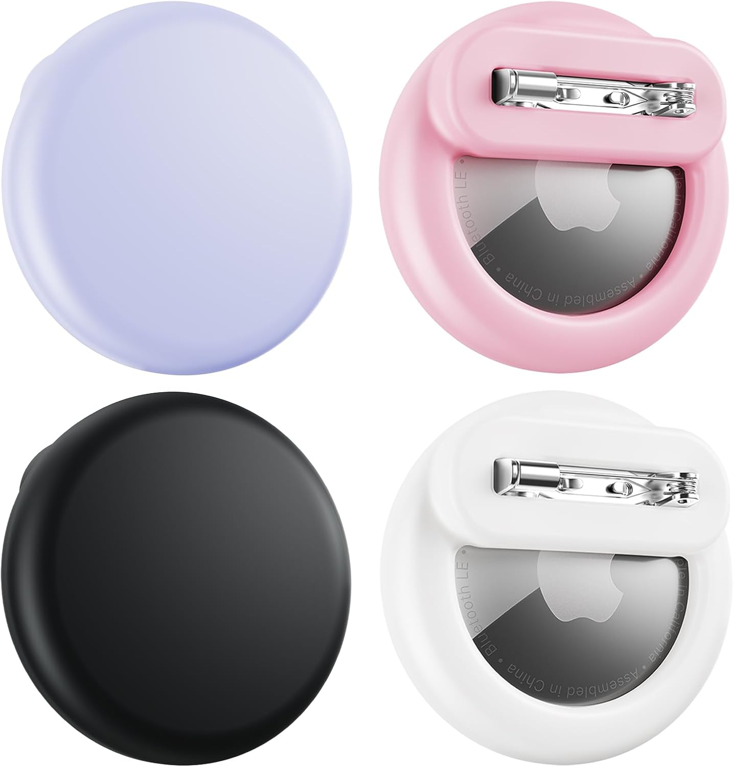 Detalle de Compatible for AirTags 4-Pack Invisible Kid Holder