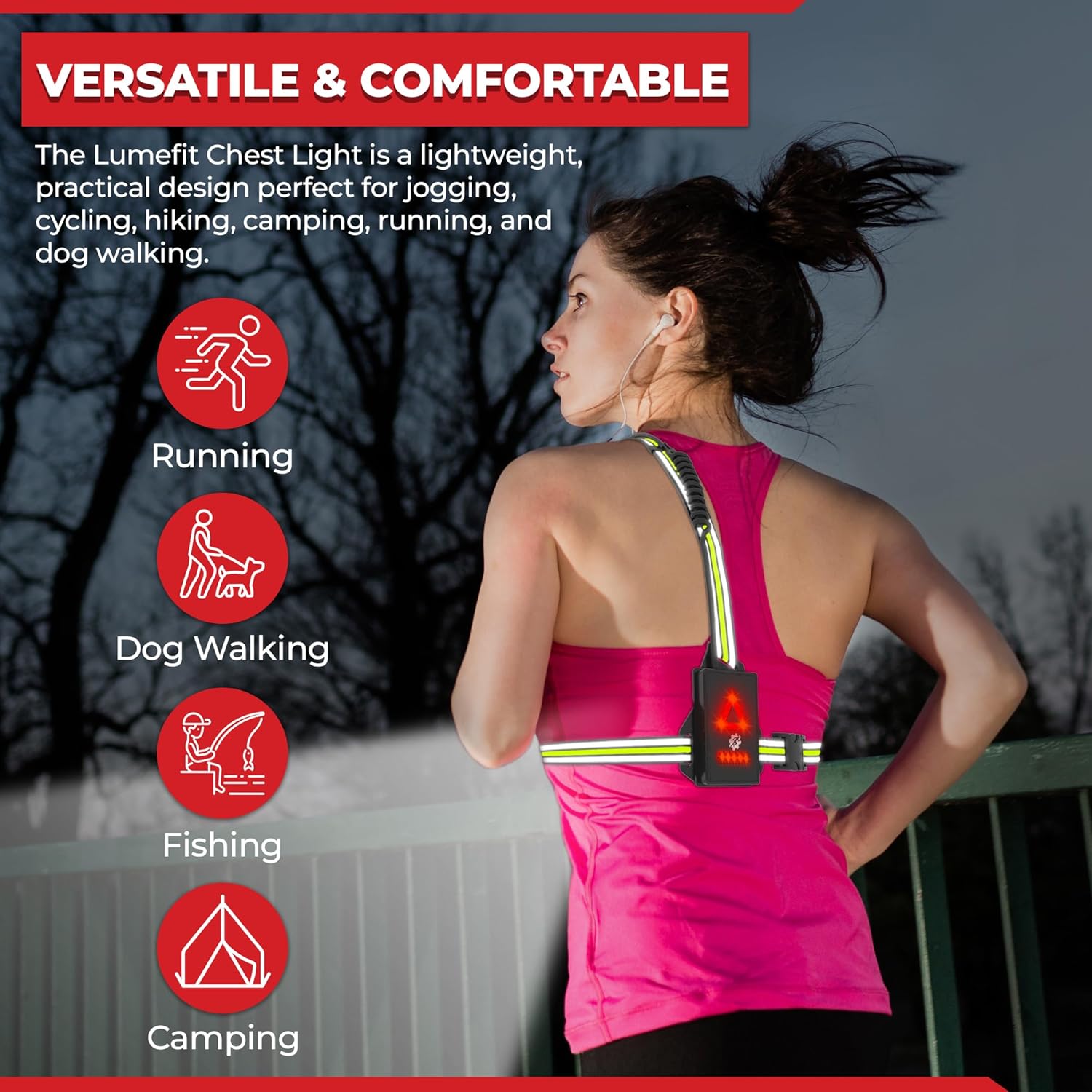 Thumbnail 4 de Lumefit Run Light 500 Lumen for Runners