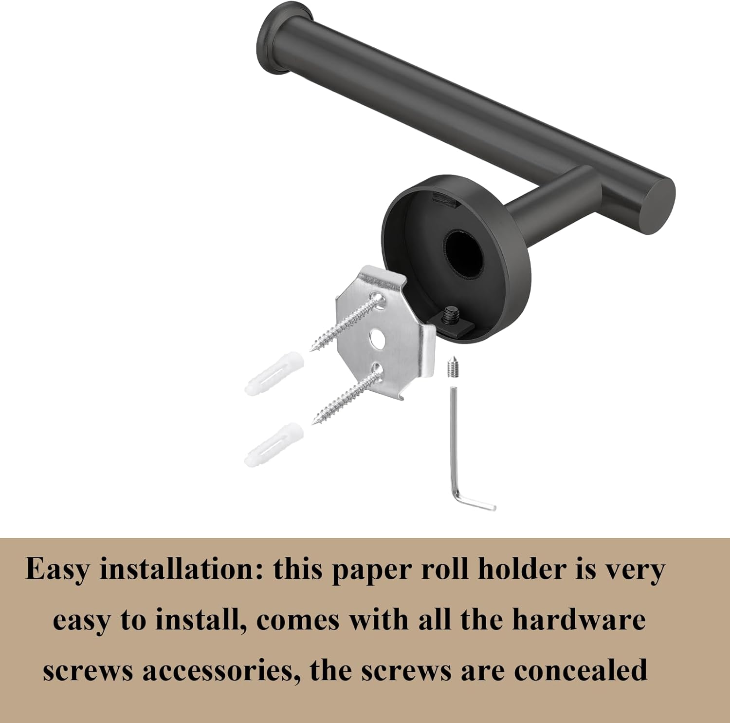 Thumbnail 4 de Toilettenpapierhalter aus Edelstahl, rostfrei – 2er Set, Wandmontage, flexibel links/rechts/vertikal