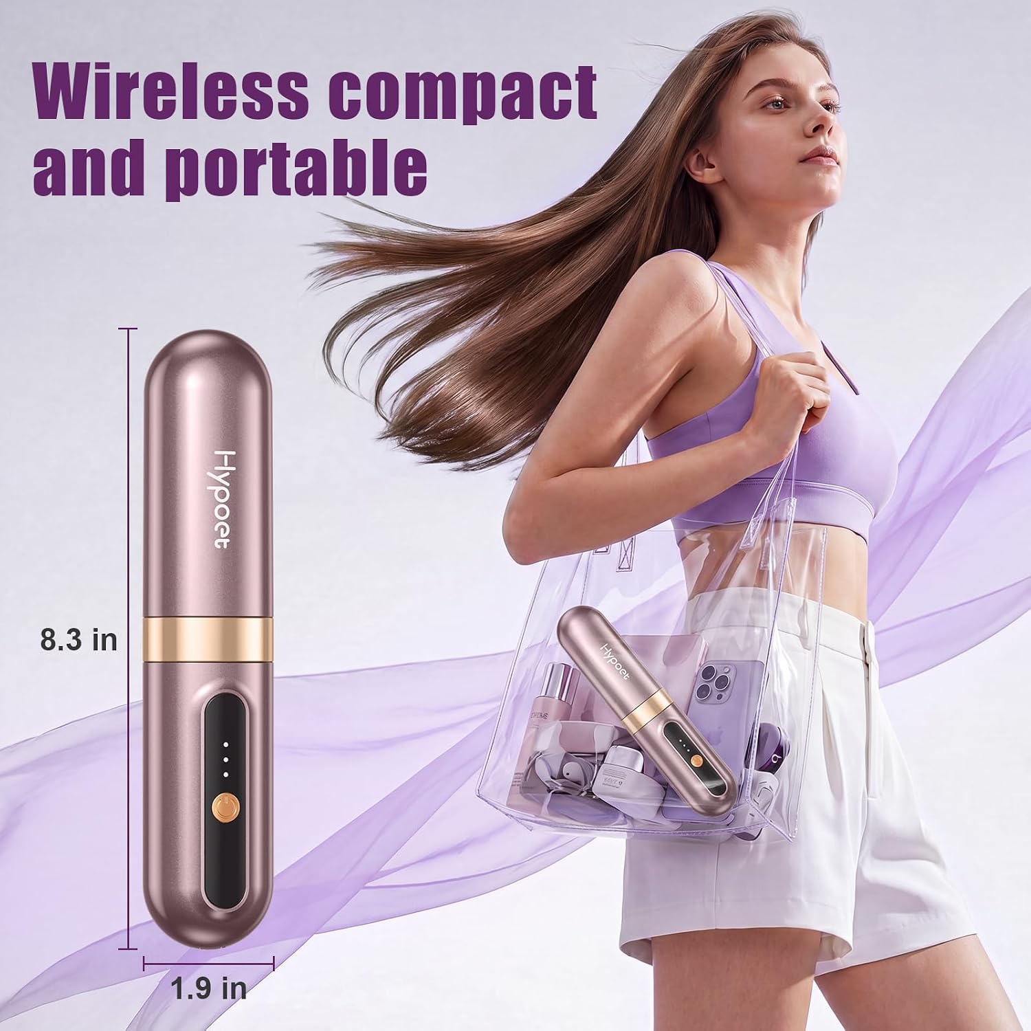 Detalle de Go Brush Pro Cordless Straightening Brush 4000mAh