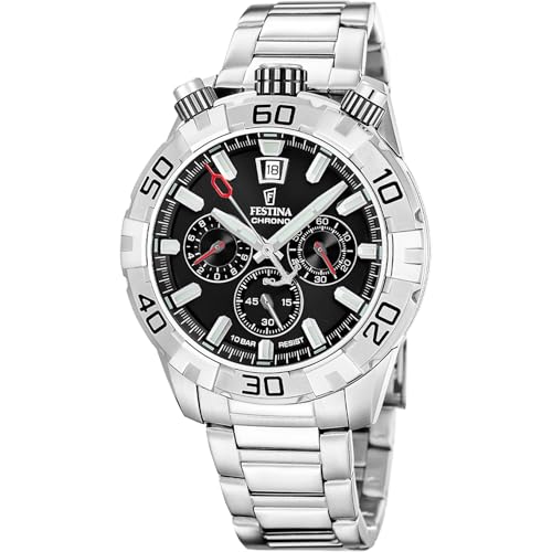 Detalle 2 de Festina Reloj Hombre Cronógrafo de Acero Inoxidable 316L
