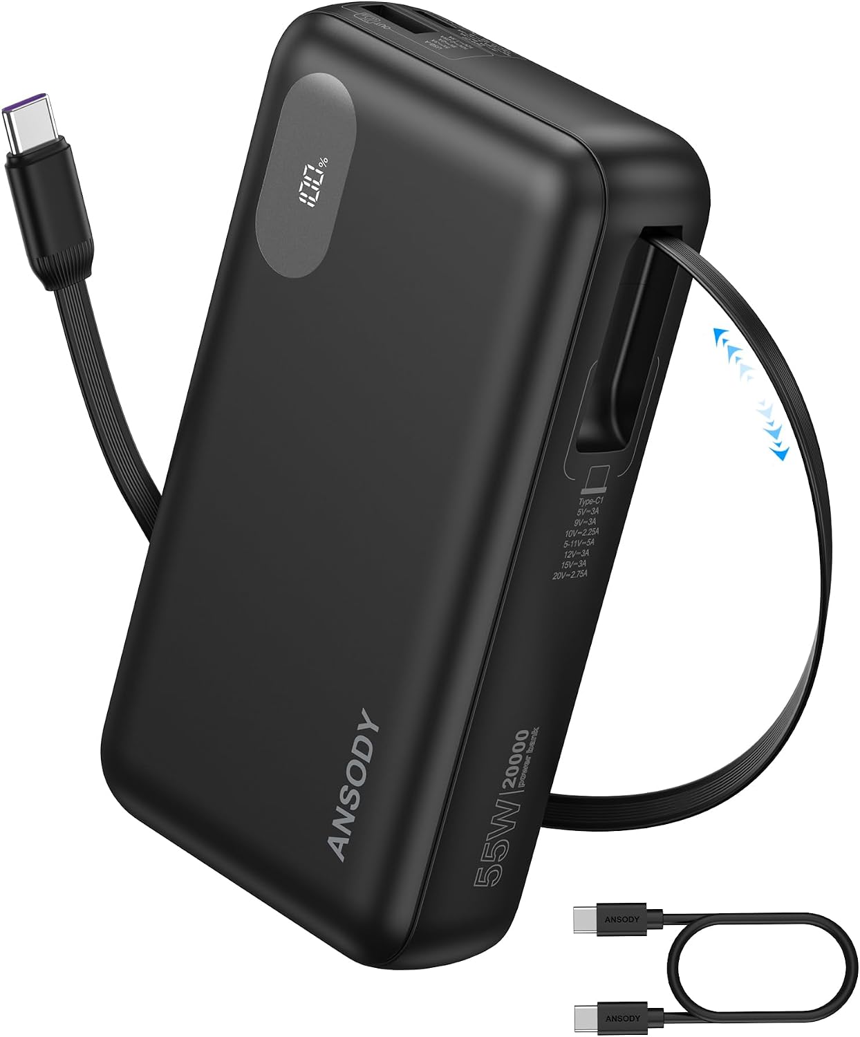 Detalle de Ansody Portable Charger 20,000mAh