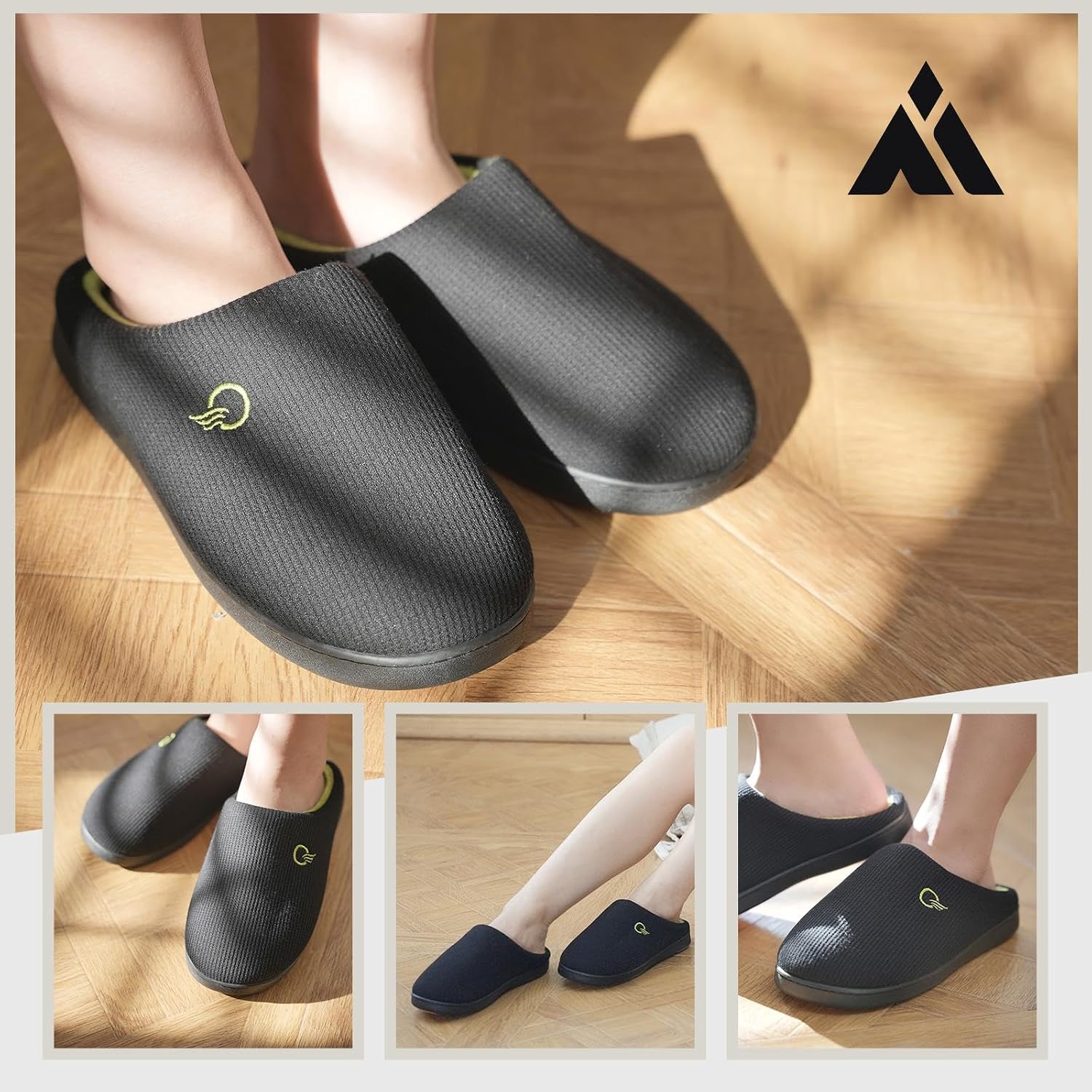 Detalle 2 de Mishansha Unisex Pantofole Memory Foam 36-47