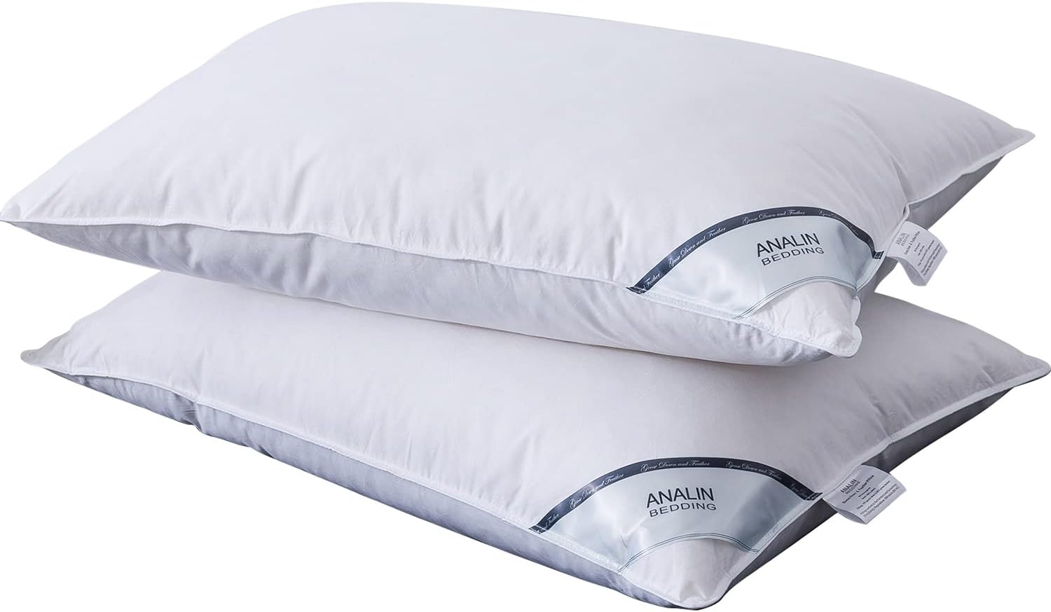 Detalle de ANALIN Goose Feather Down Pillows 1100g pack