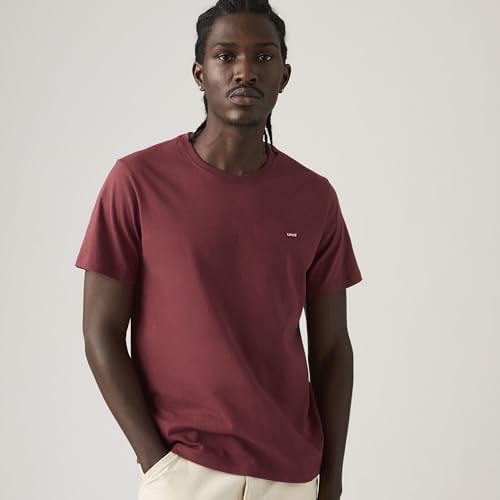 Detalle de Levi's SS Original Housemark camiseta Oxblood Red