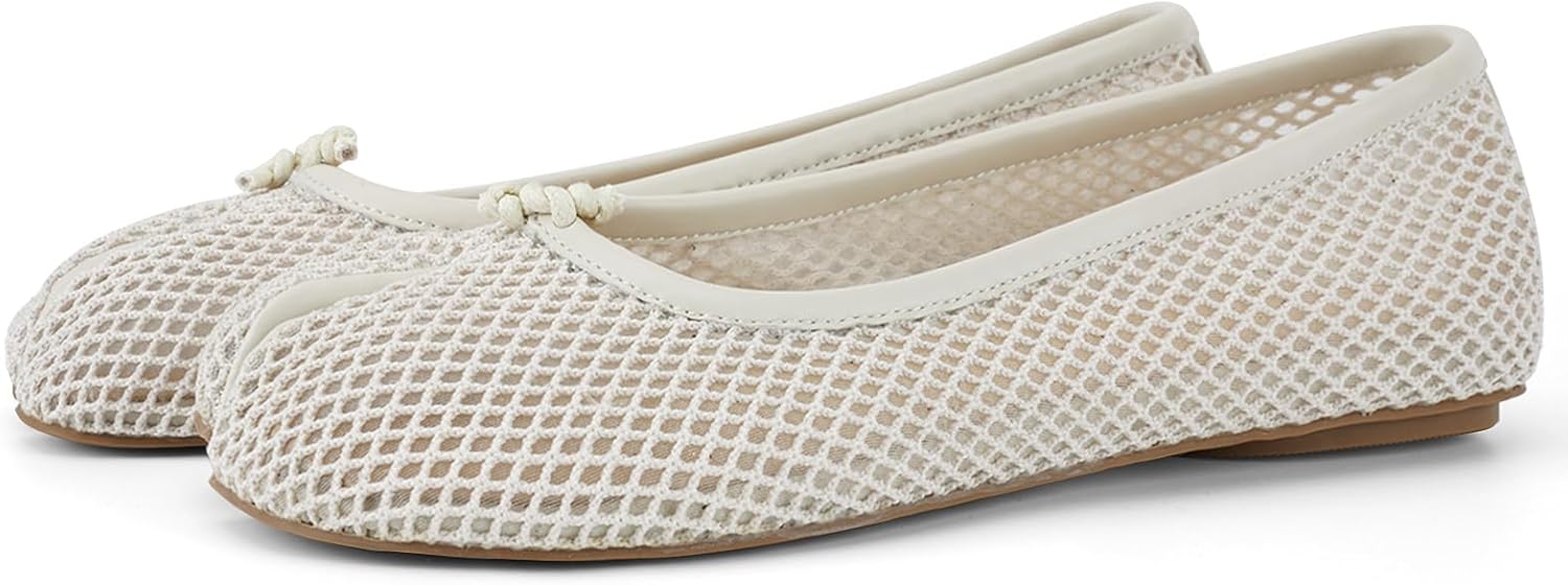 Thumbnail 6 de VBDB Tabi Ballet Flats Shoes for Women — Round Toe, Wide Width, Split Toe, Low Heel