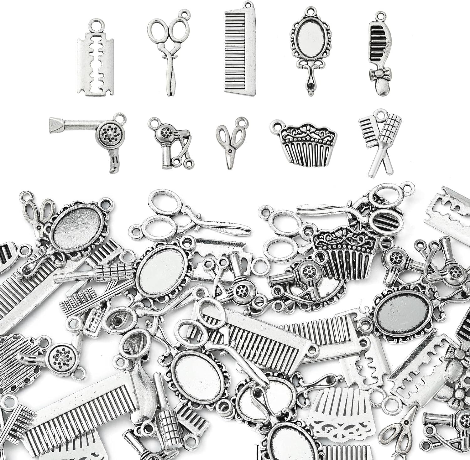 Thumbnail 5 de LiQunSweet Hair Charms, 100 Pieces