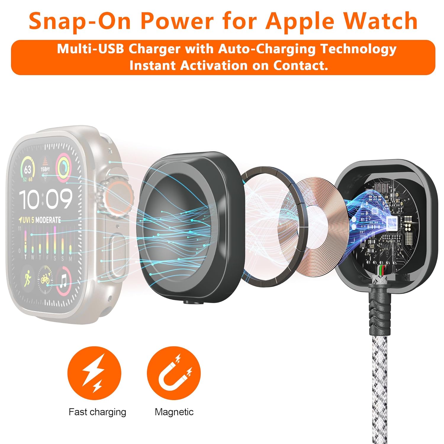 Thumbnail 1 de MFI Multi 3-in-1 Charging Cable 3 in 1