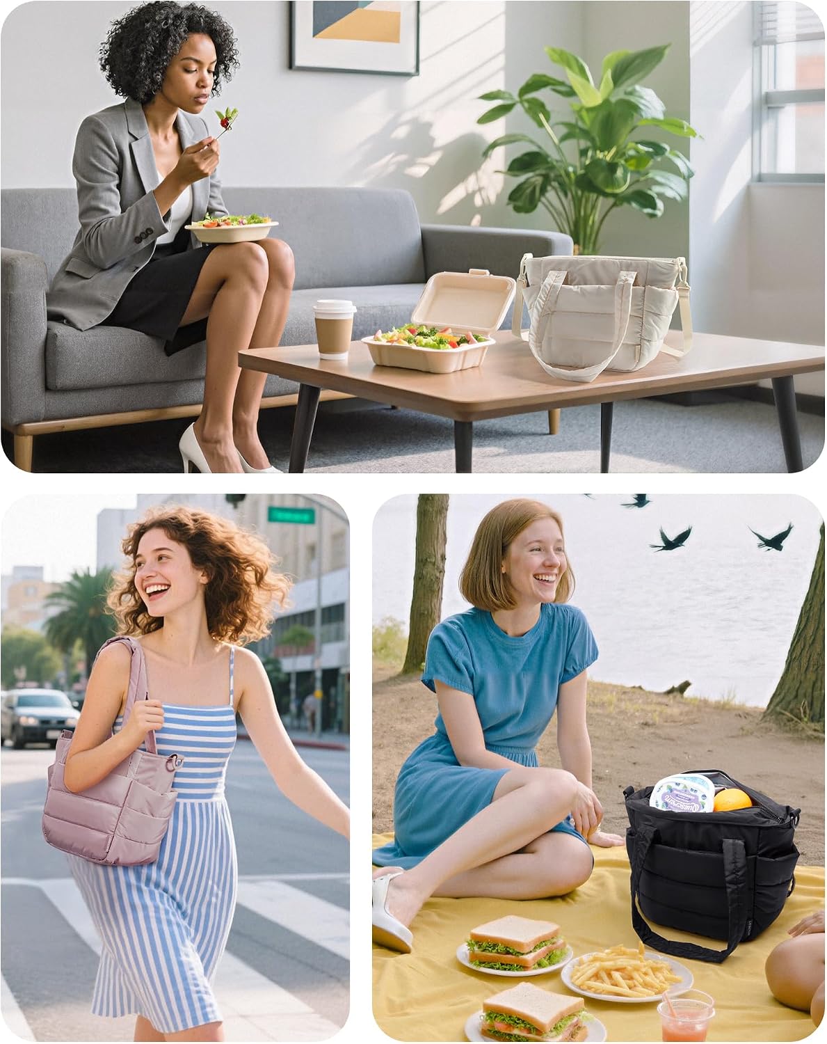 Detalle 2 de BAGSMART Lunch Bag Quilted