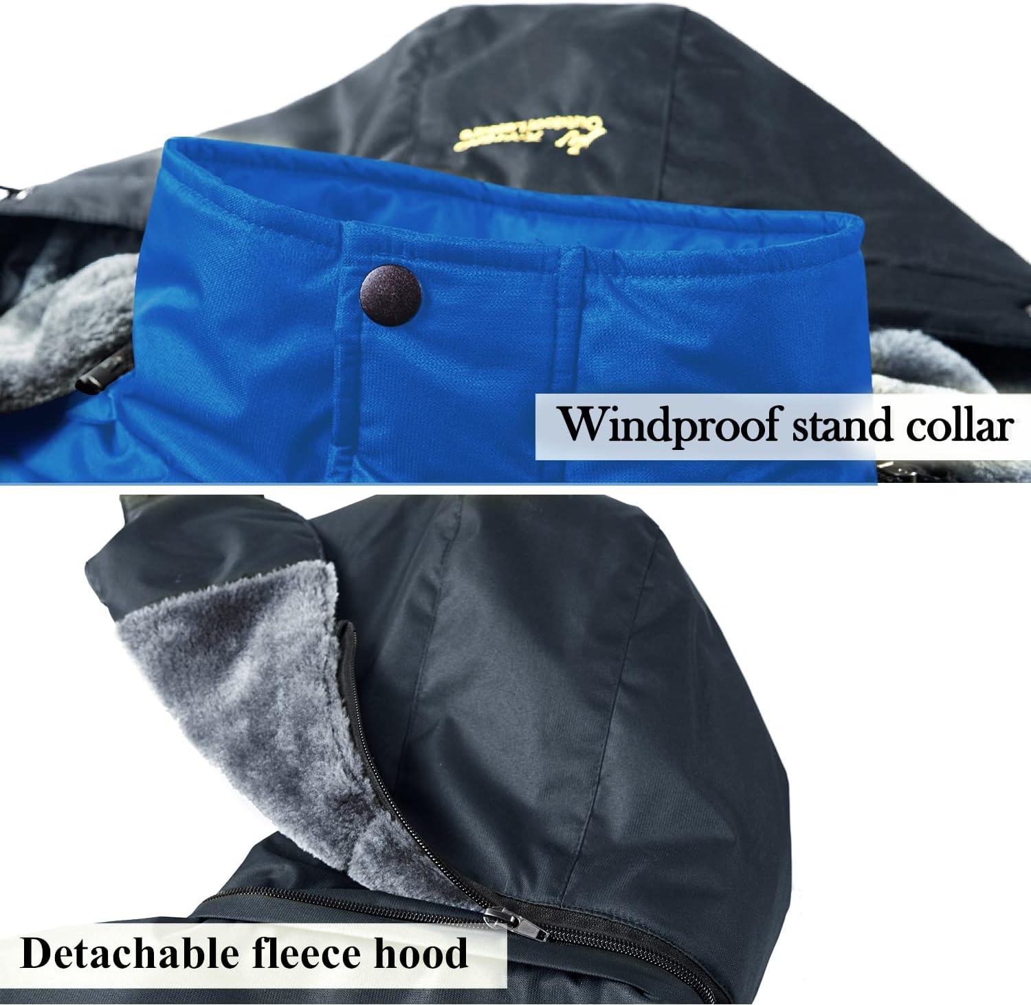 Thumbnail 2 de R RUNVEL Men's Waterproof Fleece Jacket 1 Coat