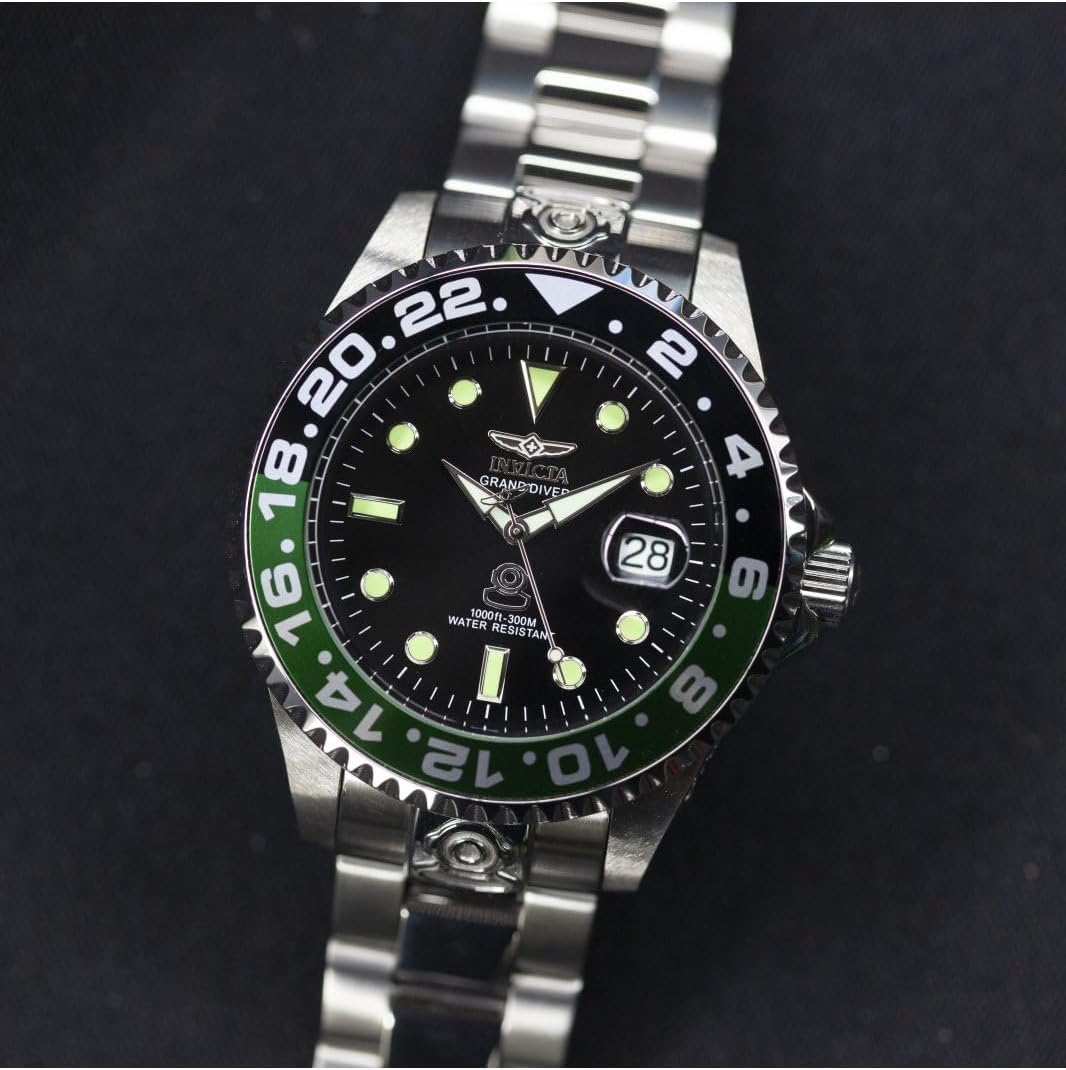 Thumbnail 1 de Invicta Pro Diver Edelstahl Herrenuhr 21866 (Automatik, 47 mm)