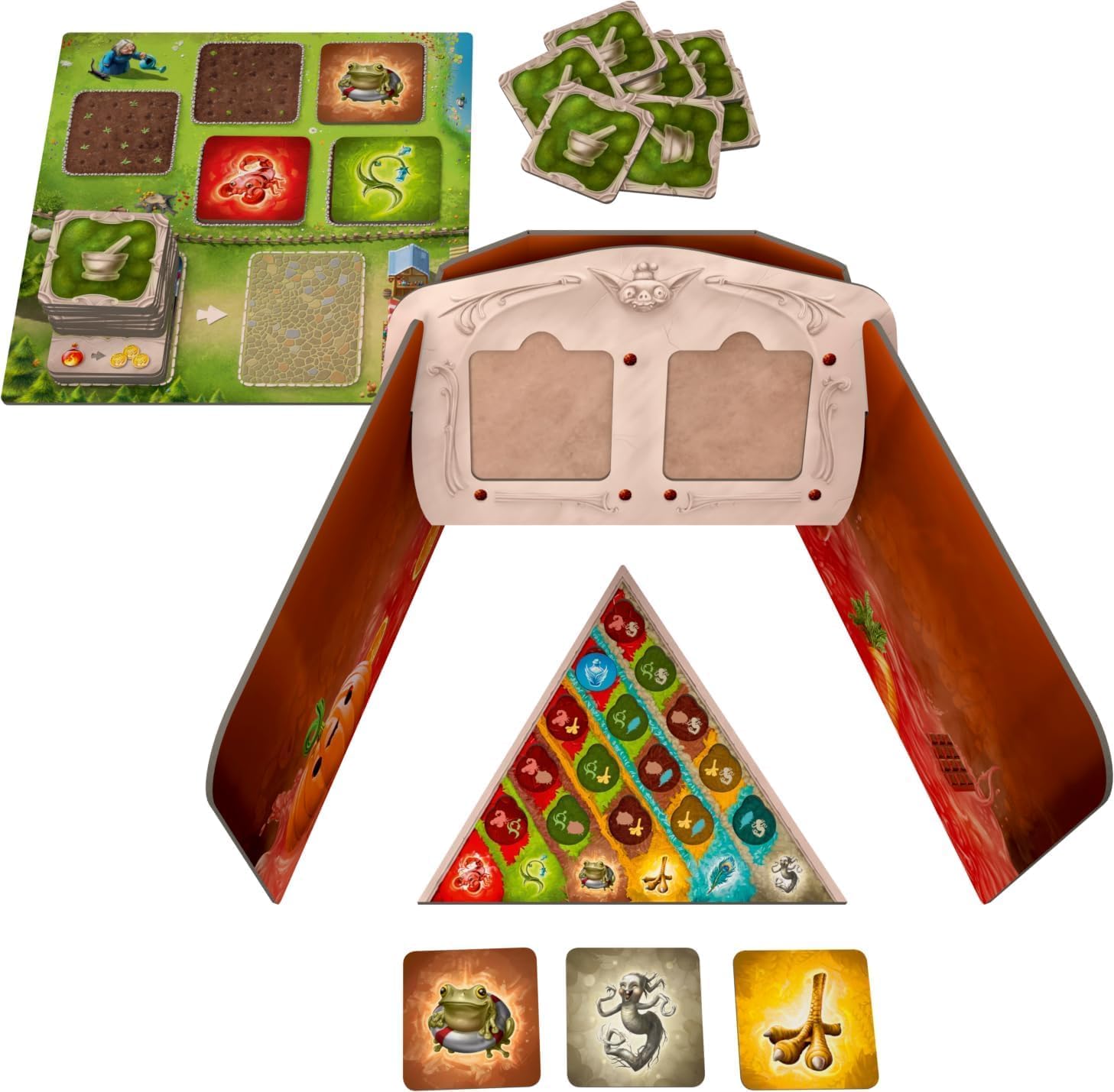 Detalle 2 de CGE Die kleinen Alchemisten Deduktionsspiel