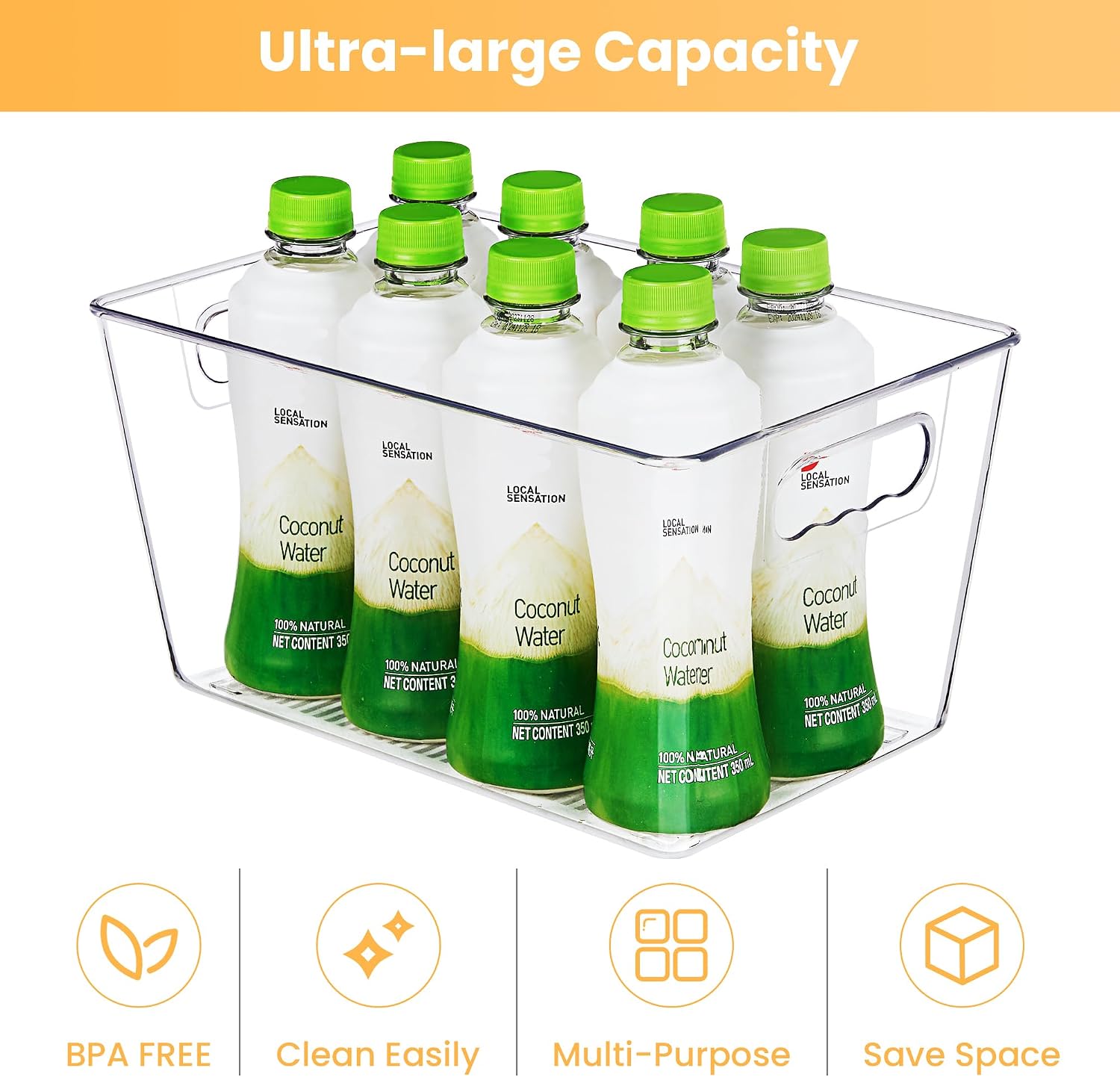 Thumbnail 5 de Yihong 6-Bin Pantry Organizer