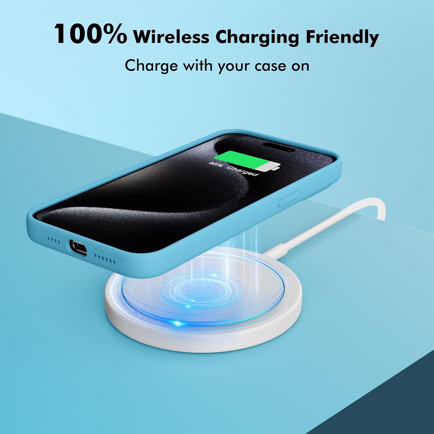 Thumbnail 5 de TIIXXA Silicone Case for iPhone 15 Pro Max