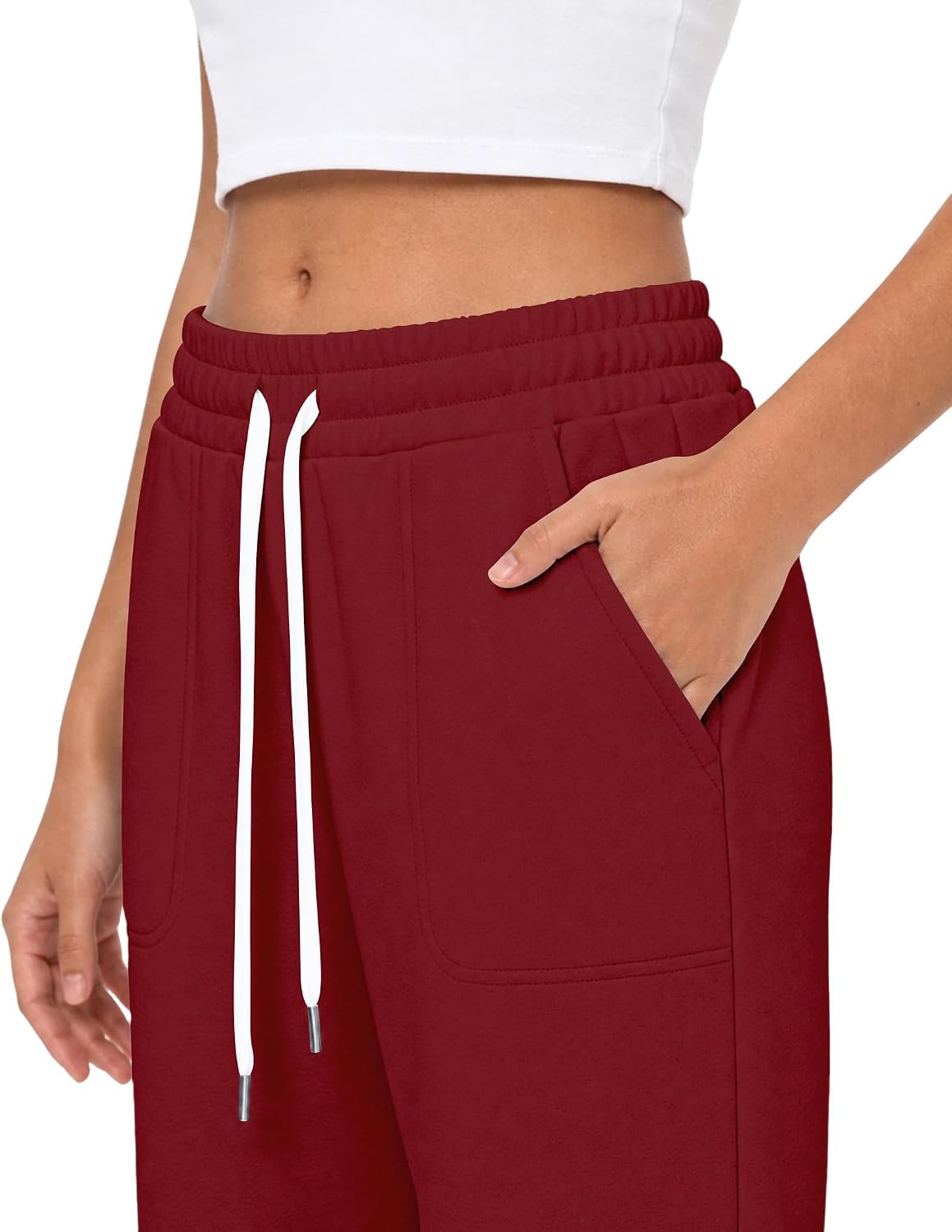 Thumbnail 4 de SEMARO Wide-Leg Sweatpants, Cotton-Polyester Blend