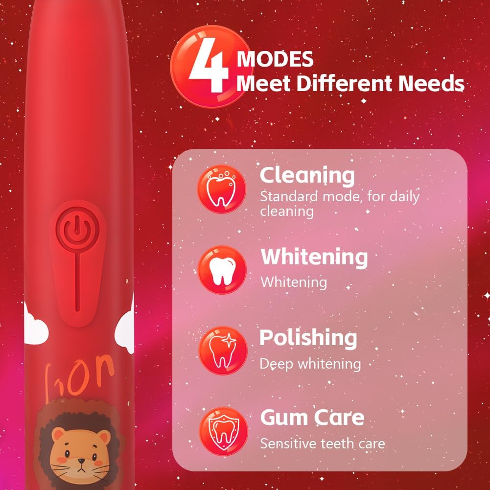 Detalle 2 de Vicloon Kids Electric Toothbrush 18000 rpm