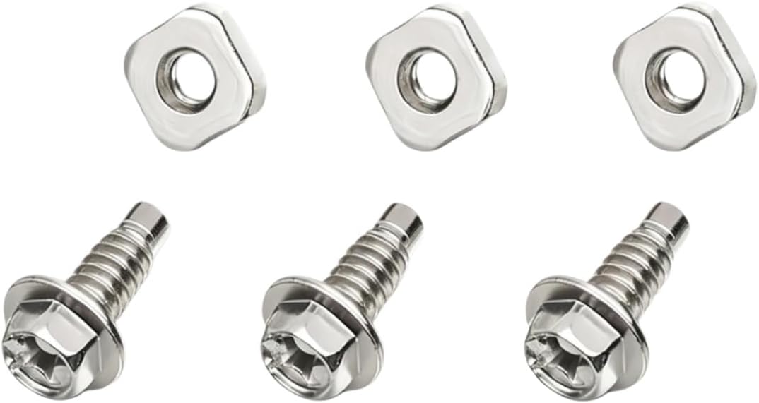 Detalle de Uiivup 279393 Dryer Terminal Block Screw Kit, 3-Pack with Nuts