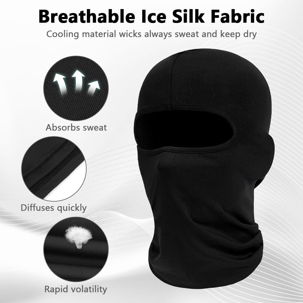 Detalle 2 de AMFUN Passamontagna Moto Balaclava 45–58 cm 🧣
