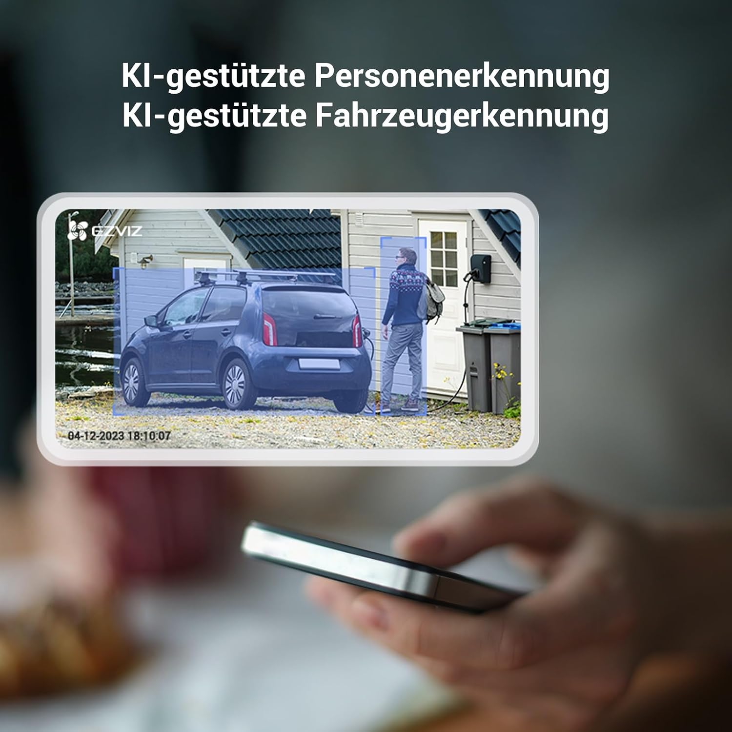 Detalle de EZVIZ 2K Akku Kamera CB3 mit KI