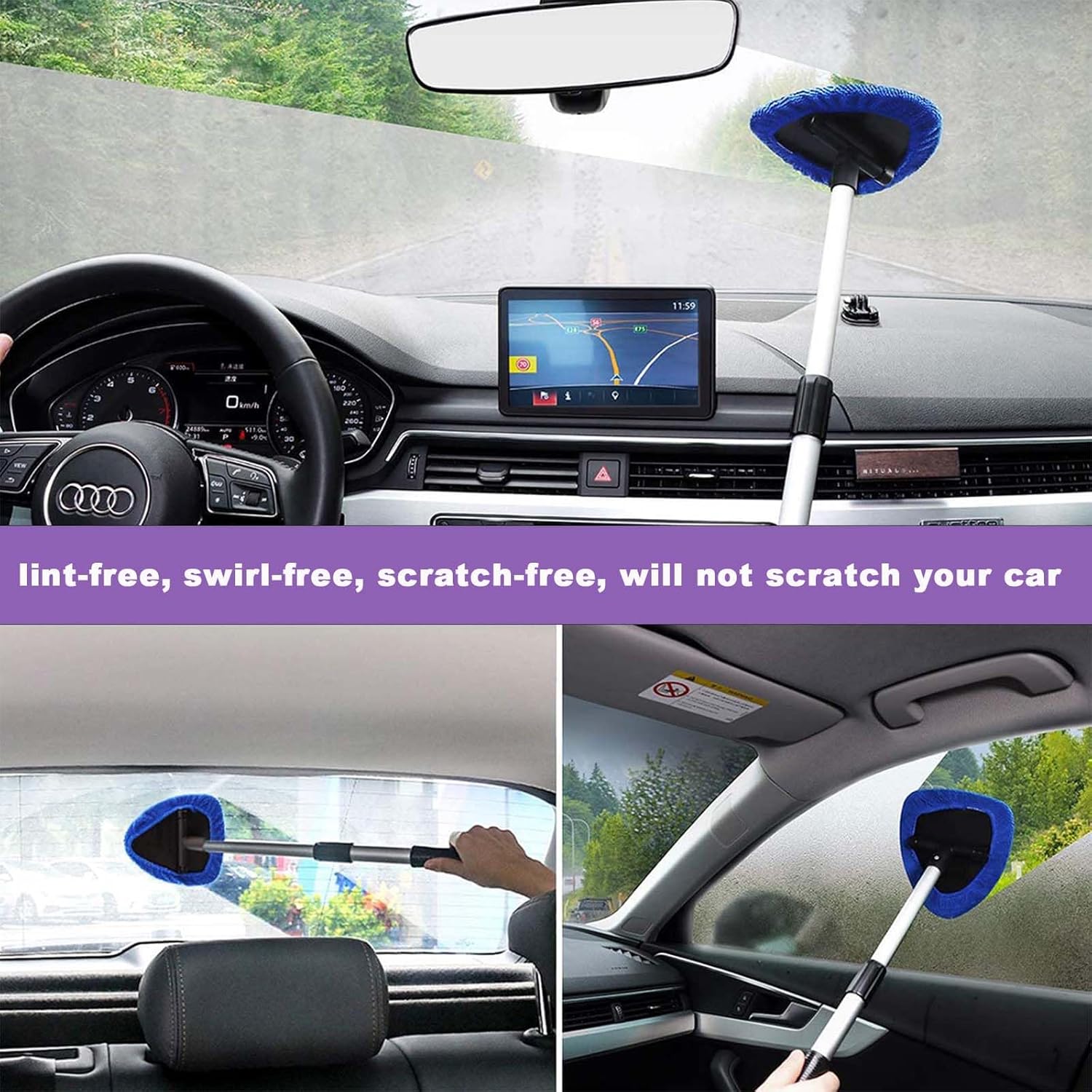 Thumbnail 4 de ZHYOPING 9 Pcs Car Windscreen Cleaner Review