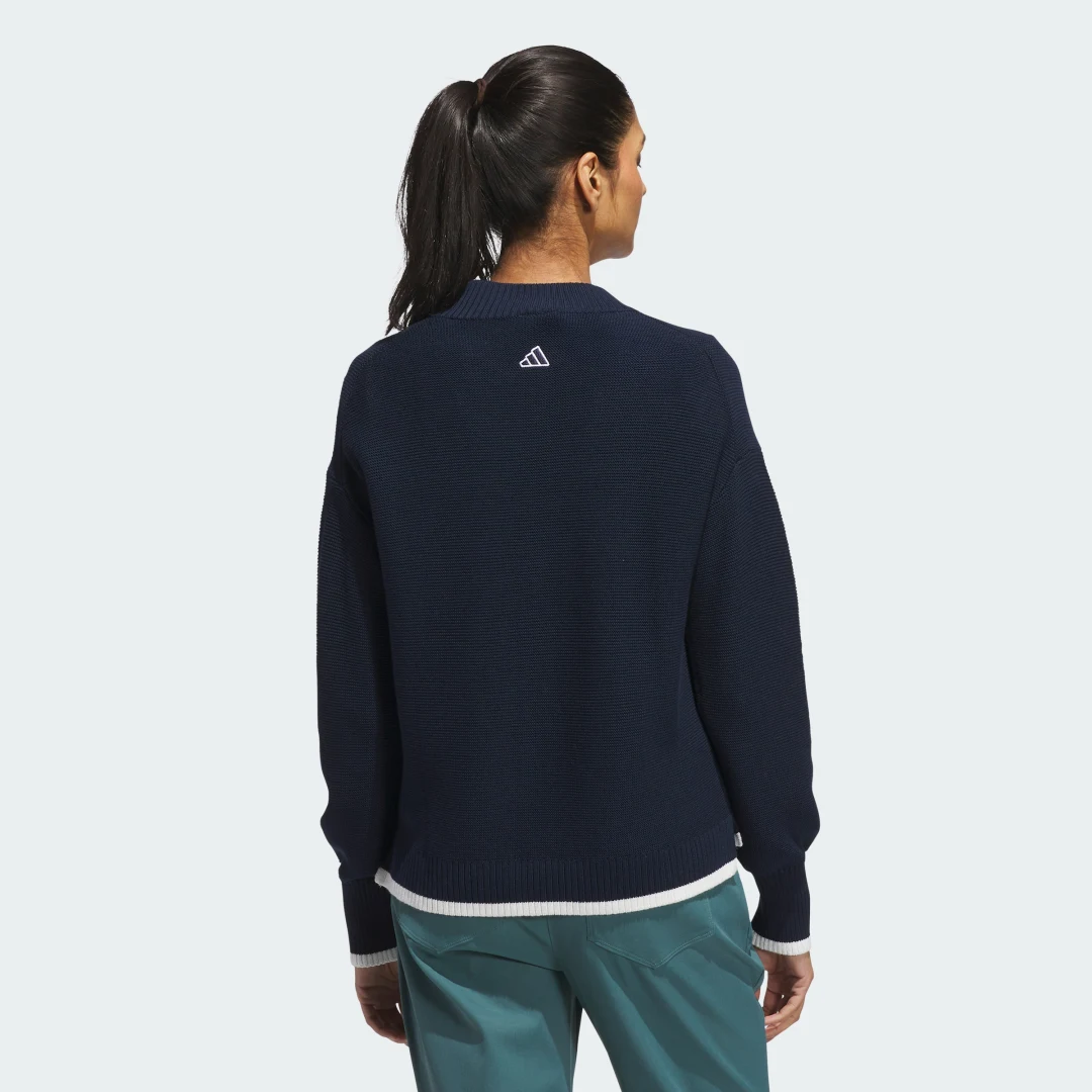 Detalle 2 de Sudadera de punto Ultimate365 - Adidas (Azul)