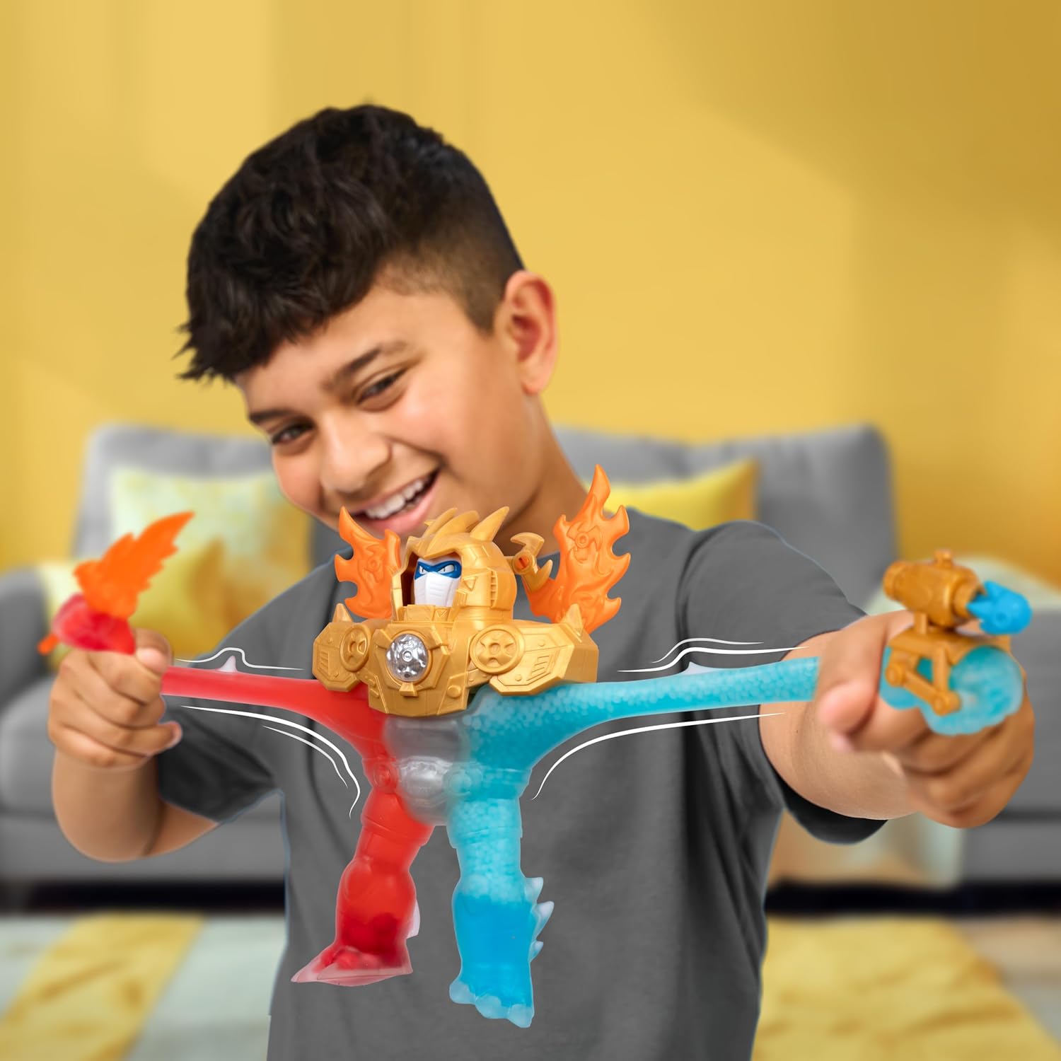 Detalle 2 de Heroes of Goo Jit Zu Goo-Tron Supreme figura interactiva