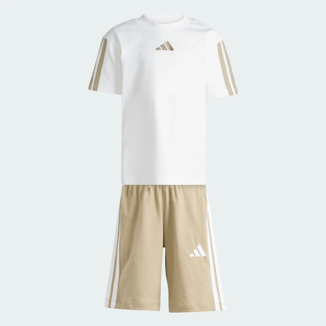 Thumbnail 3 de Conjunto Essentials para niños: camiseta y pantalón corto de Adidas