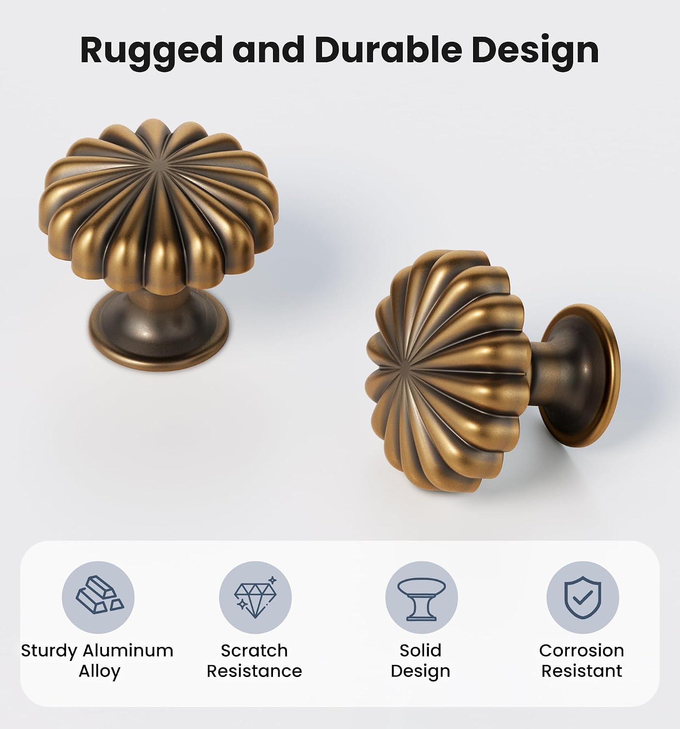 Thumbnail 3 de Veise Drawer Knobs, 1-1/8 Inch