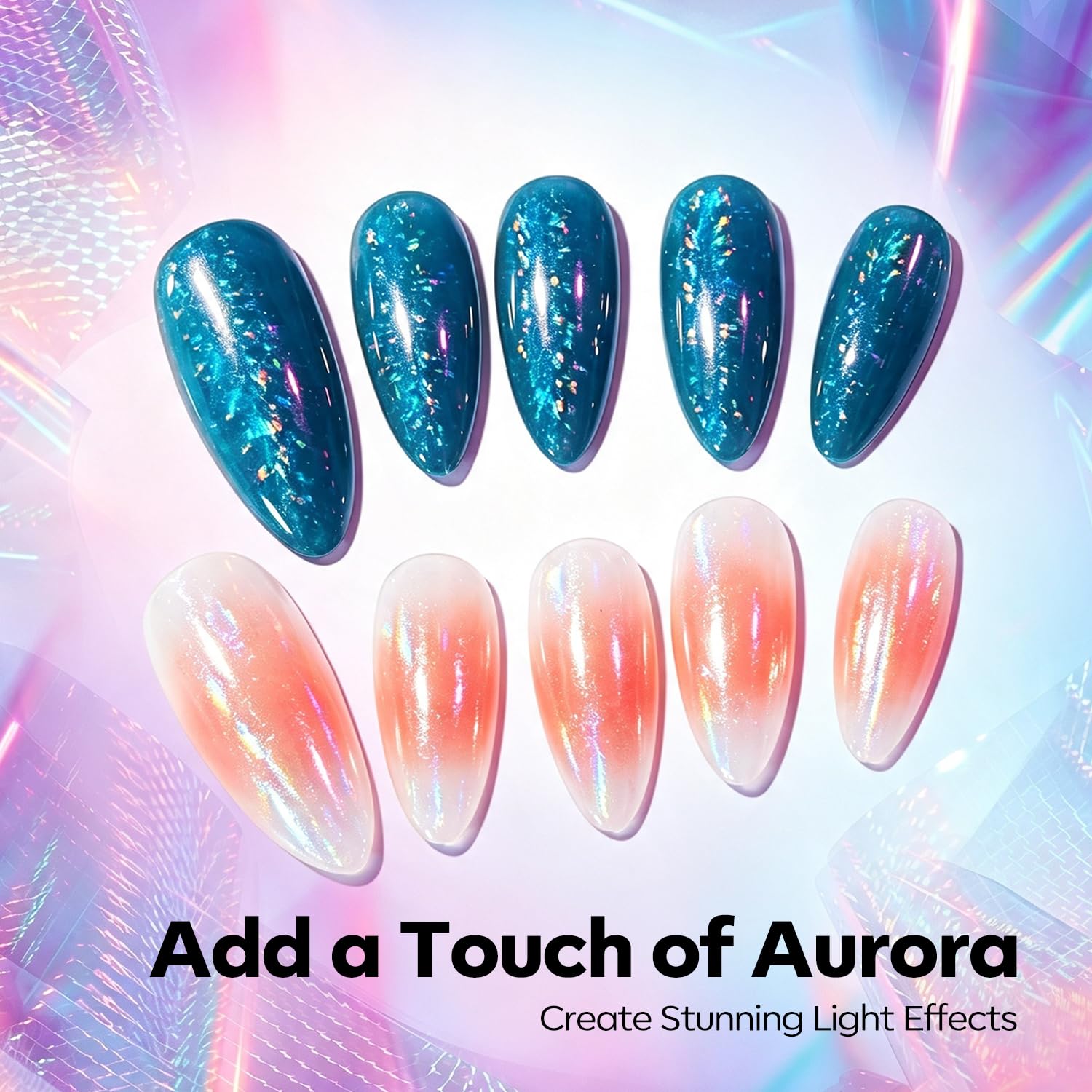 Thumbnail 3 de Modelones Nail Foil Transfers, 20 Rolls
