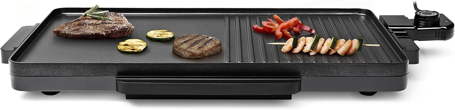 Thumbnail 4 de Tristar BP-2750 : plancha avec grande surface de cuisson et revêtement antiadhésif