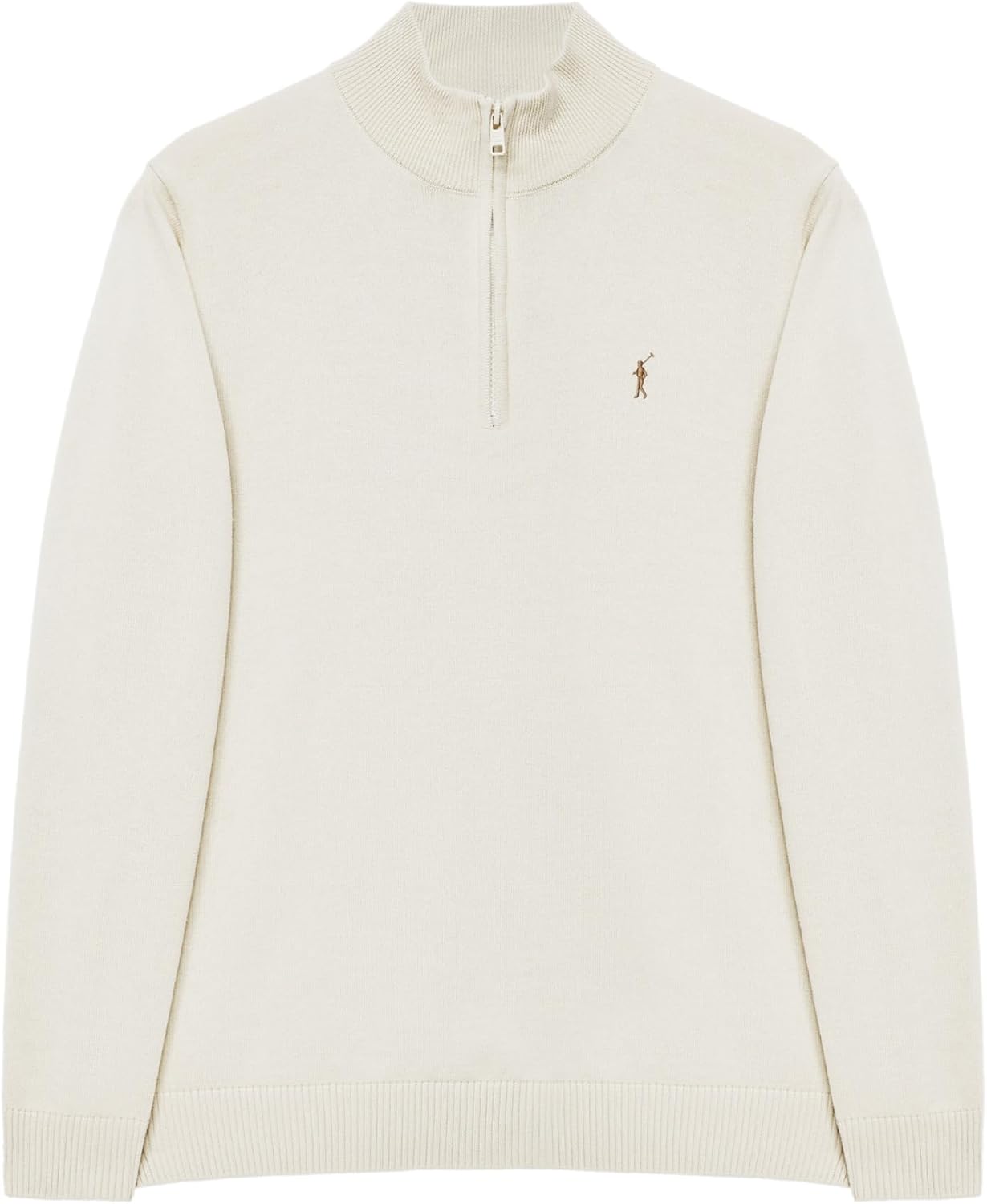 Detalle 2 de Polo Club maglione uomo con zip 100% cotone