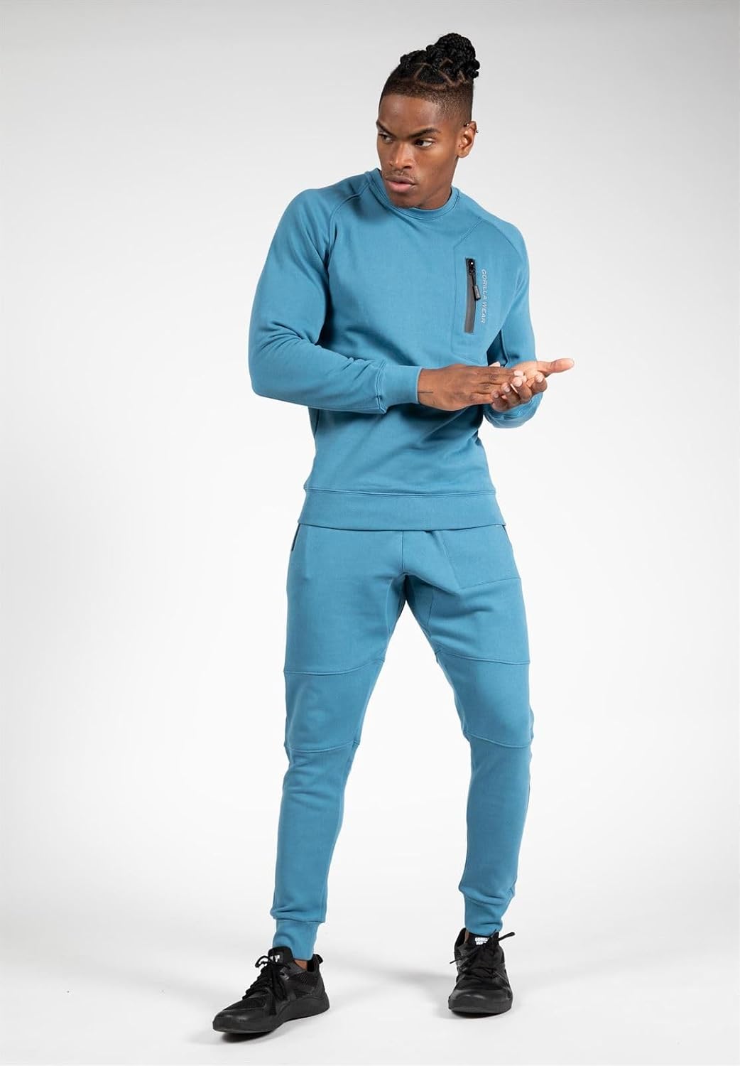 Thumbnail 4 de Gorilla Wear Newark Pants – męskie spodnie dresowe slim fit, bawełna z poliestrem