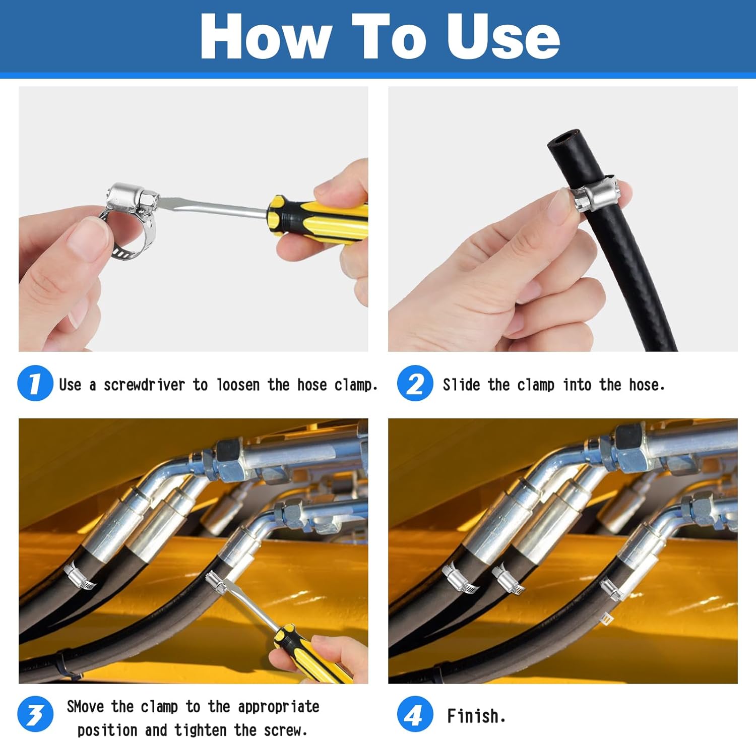 Thumbnail 4 de Hanibos 6mm Fuel Hose 1m set for engines