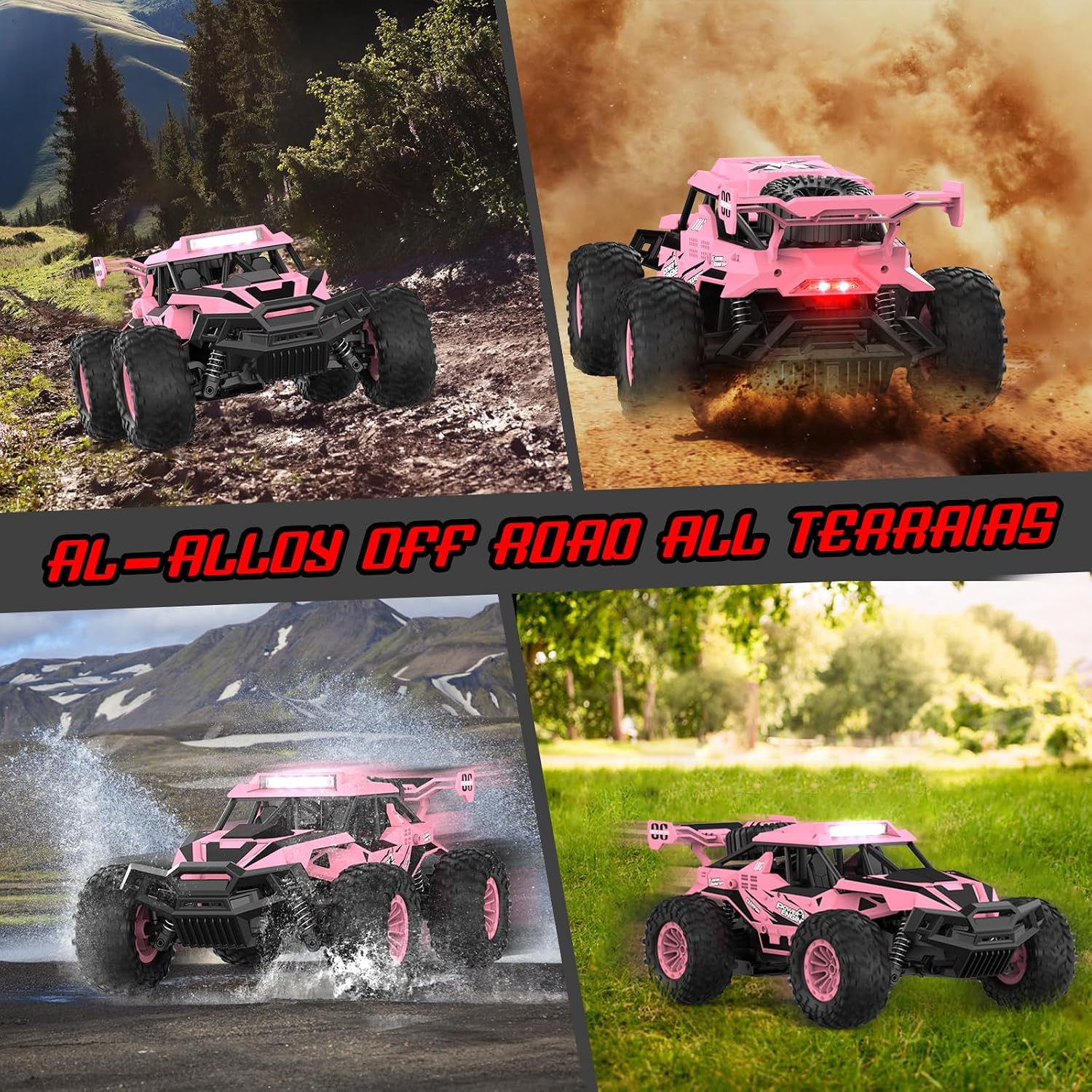 Thumbnail 5 de BLUEJAY 1809 1:12 RC Monster Truck, 33 km/h, 2.4GHz, LED Lights
