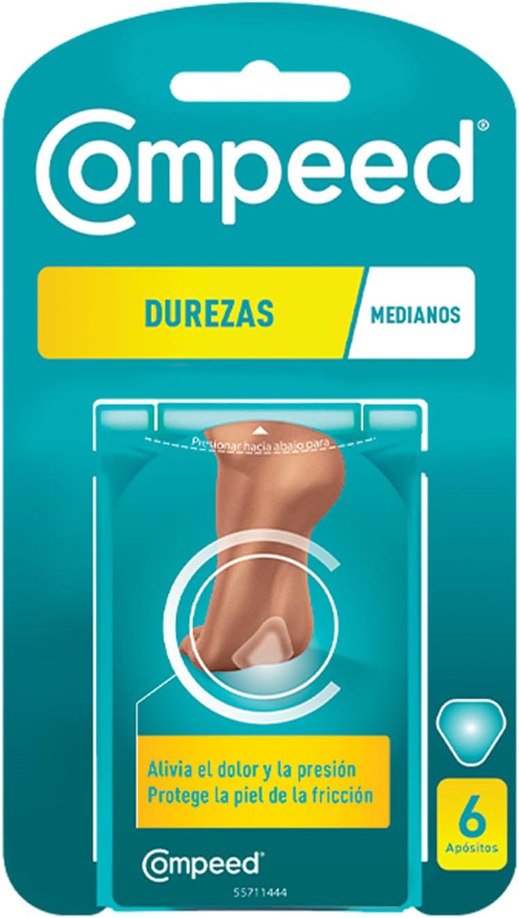COMPEED Durezas Medianas 6 uds 🩹