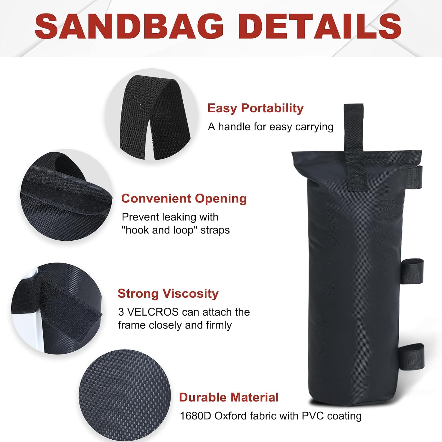 Thumbnail 2 de ABCCANOPY Canopy Sandbags 150 lb