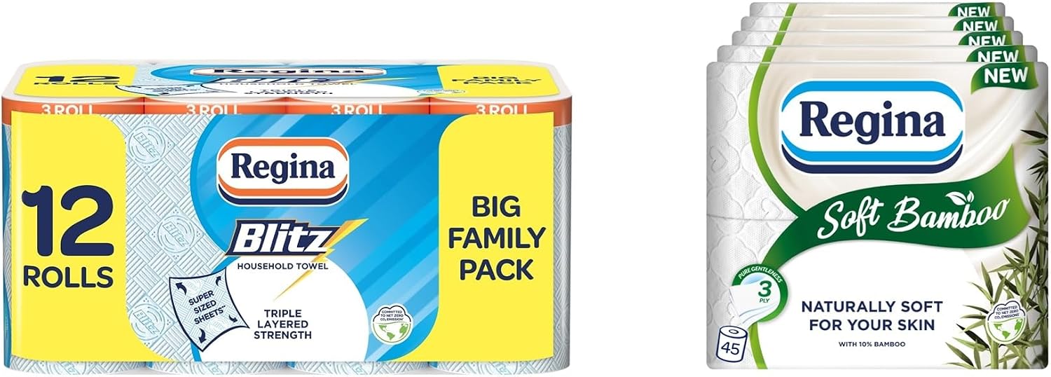 Thumbnail 3 de Regina Blitz Household Towels 12 Rolls