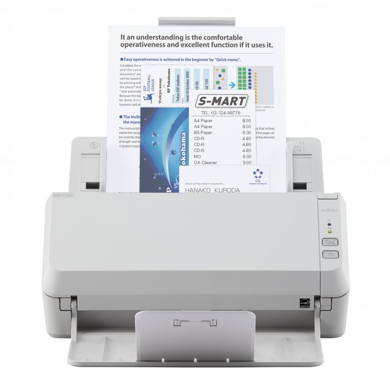 Detalle 2 de Fujitsu SP-1130N Escáner de Documentos con ADF Dúplex
