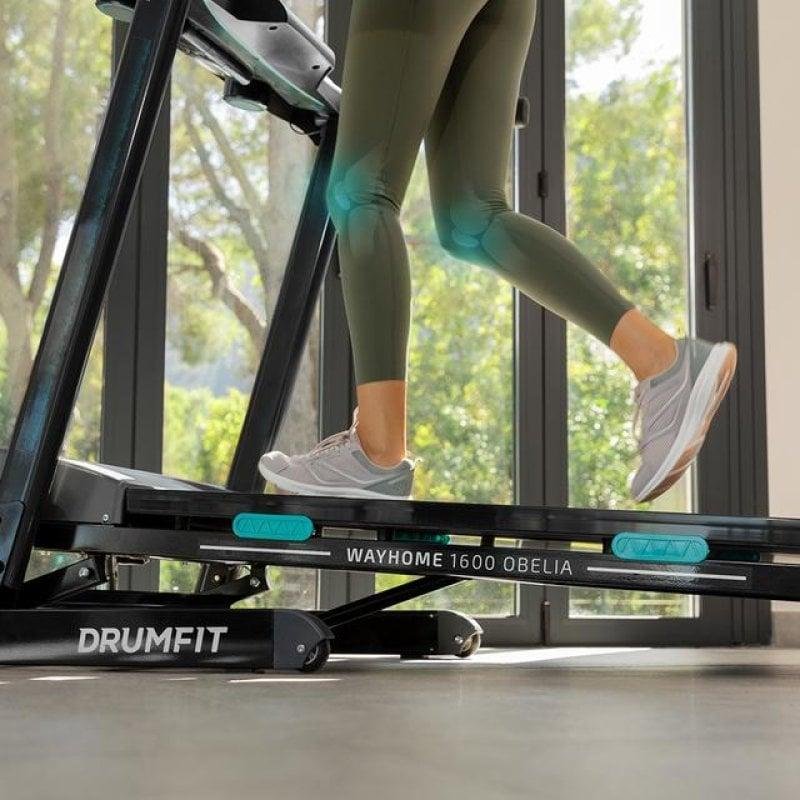 Thumbnail 2 de Cecotec DrumFit WayHome 1600 Obelia Ultraflex: Cinta de correr plegable para entrenamientos intensivos en casa