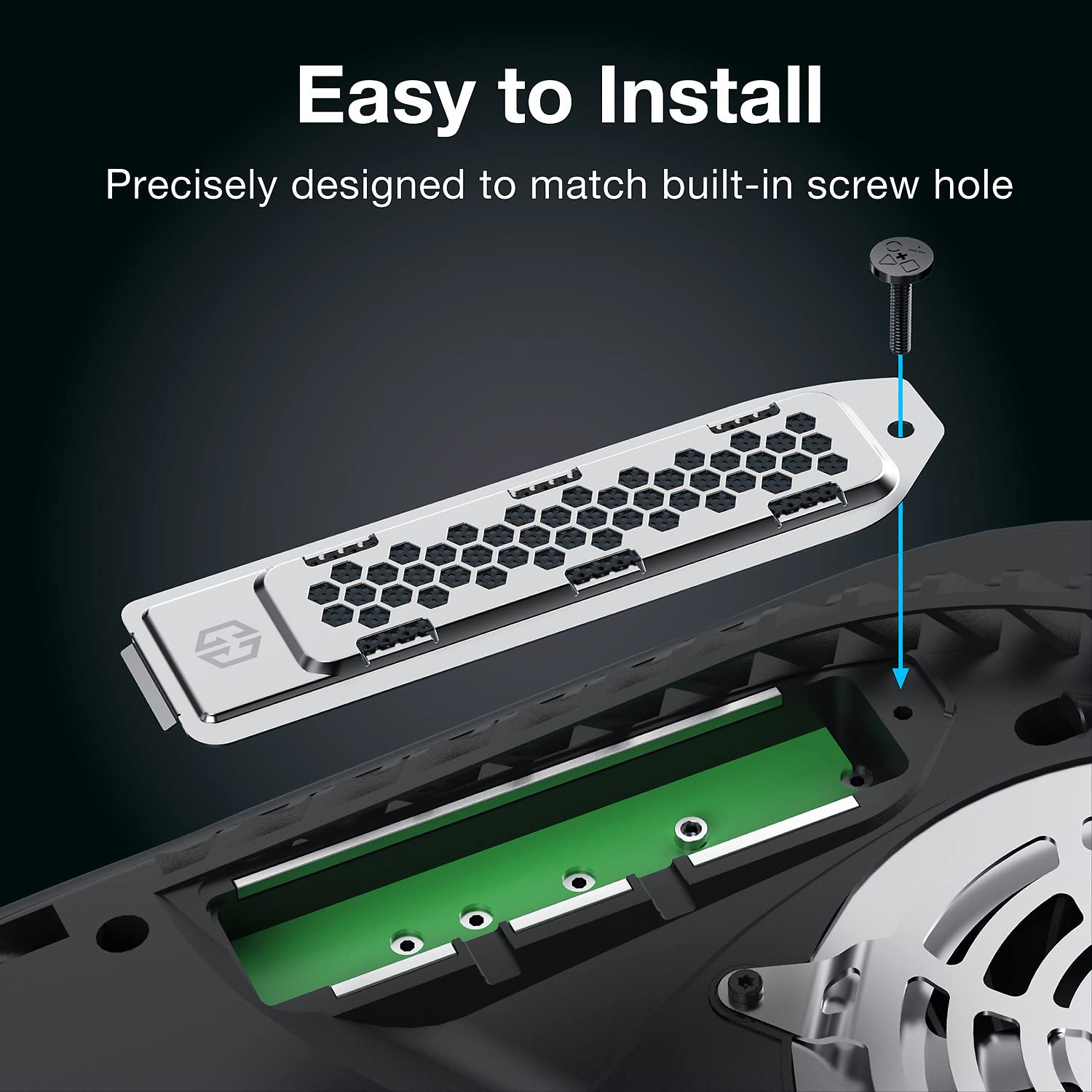 Thumbnail 6 de GRAUGEAR PS5 M.2 SSD cooling cover 5 mm