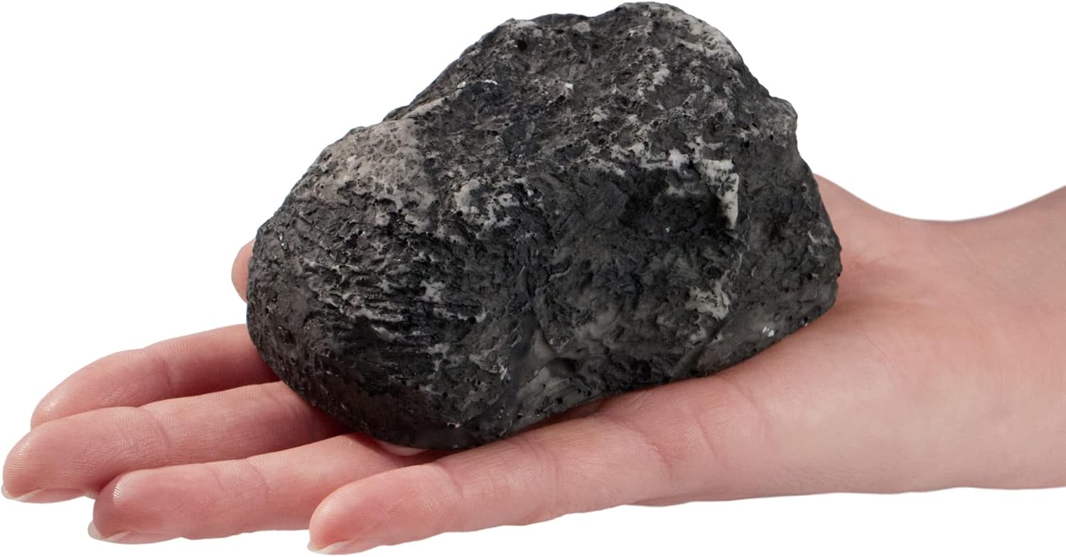 Thumbnail 4 de com-four Schlüsselstein „medium hill“ mit Geheimfach – Kunstgestein für Geocaching & Schlüsselversteck in Stein-Optik