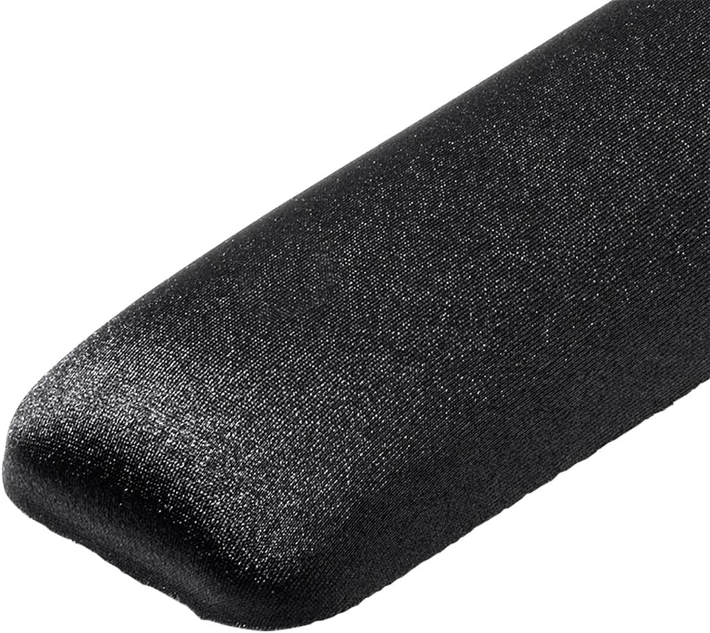 Detalle de Repose-mains pour clavier Ergo en mousse à mémoire de forme – Noir